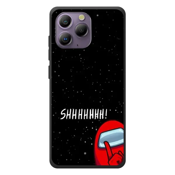 Чехол с рисунком «SHHHHH» для Blackview A96 Чехол с рисунком «SHHHHH» для Blackview A96