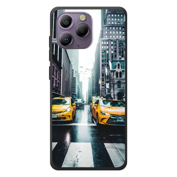 Чехол с рисунком «Такси» для Blackview A96 Чехол с рисунком «Такси» для Blackview A96