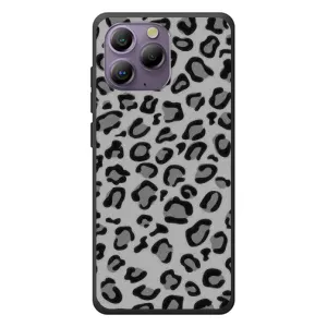 Чехол с леопардовым принтом на Blackview A96 (Темный леопрад)