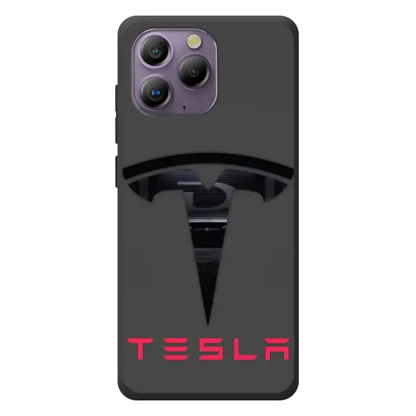 Чохол з малюнком «Logo TESLA» для Blackview A96 Чохол з малюнком «Logo TESLA» для Blackview A96