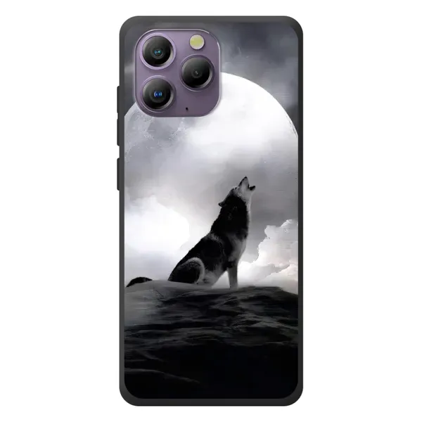 Чехол с рисунком «Волк и луна» для Blackview A96 Чехол с рисунком «Волк и луна» для Blackview A96