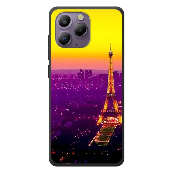 Чехол с рисунком «Яркая башня» для Blackview A96