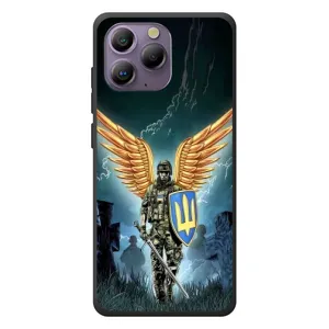 Патріотичний Чохол для Blackview A96 (ЗСУ з крильми)