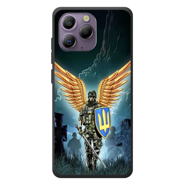 Чехол с рисунком «ЗСУ з крильями» для Blackview A96