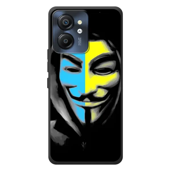 Чехол с рисунком «Анонимус патриот» для Blackview Color 8 Чехол с рисунком «Анонимус патриот» для Blackview Color 8