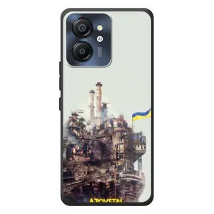 Чехлы на военную тематику для Blackview Color 8 (Азовсталь)