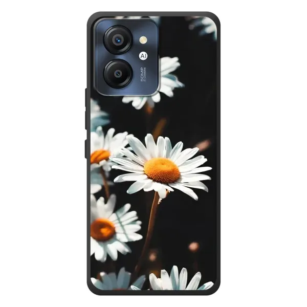 Чехол с рисунком «Белые ромашки» для Blackview Color 8 Чехол с рисунком «Белые ромашки» для Blackview Color 8
