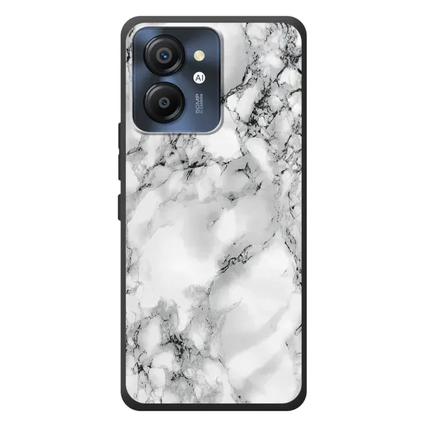Чехол с рисунком «Белый мрамор» для Blackview Color 8 Чехол с рисунком «Белый мрамор» для Blackview Color 8
