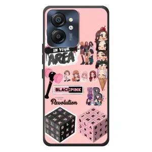 Чехлы с картинкой для Blackview Color 8 (BLACK PINK коллаж)