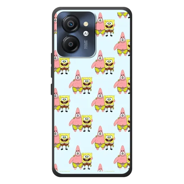 Чехол с рисунком «Боб и Патрик» для Blackview Color 8 Чехол с рисунком «Боб и Патрик» для Blackview Color 8