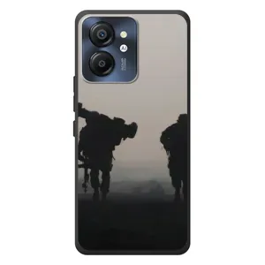 Чехлы на военную тематику для Blackview Color 8 (Бой солдат)