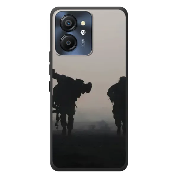 Чехол с рисунком «Бой солдат» для Blackview Color 8 Чехол с рисунком «Бой солдат» для Blackview Color 8