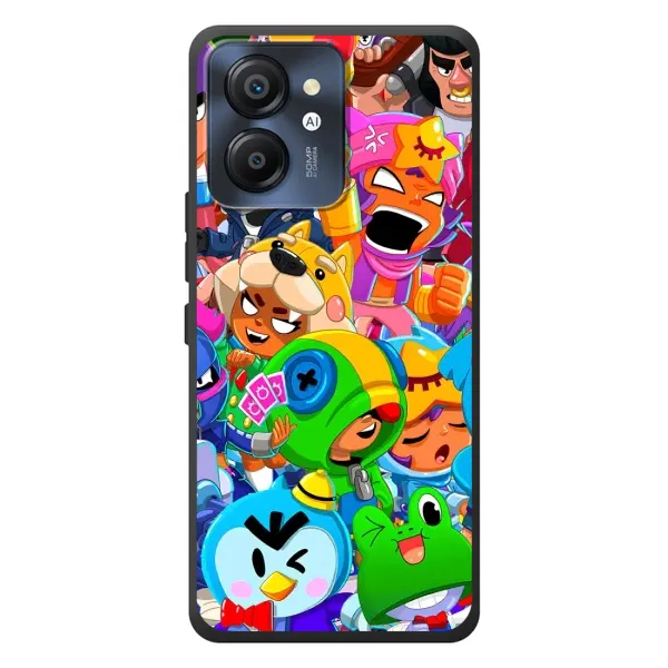 Чехол с рисунком «Brawl-Stars» для Blackview Color 8 Чехол с рисунком «Brawl-Stars» для Blackview Color 8