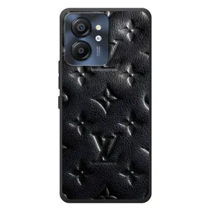 Текстурный Чехол Louis Vuitton для Блэквью Колор 8 (Черный ЛВ)