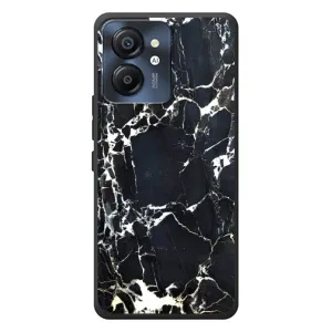 Чехол с рисунком «Чёрный мрамор» для Blackview Color 8