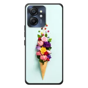 Чехлы с тематикой "ЦВЕТЫ" на Blackview Color 8 (Цветок-мороженное)
