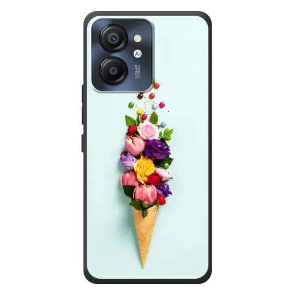 Чохол з малюнком «Квітка-морозиво» для Blackview Color 8 Чохол з малюнком «Квітка-морозиво» для Blackview Color 8