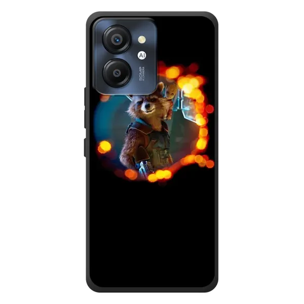 Чехол с рисунком «Енот Ракета» для Blackview Color 8 Чехол с рисунком «Енот Ракета» для Blackview Color 8