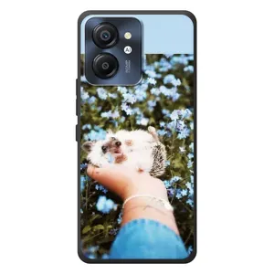 Чехлы с изображением разных животных для Blackview Color 8 (Ежик на руках)