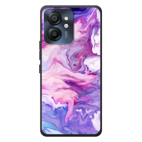 Чехол с рисунком «Фиолетовый мрамор» для Blackview Color 8 Чехол с рисунком «Фиолетовый мрамор» для Blackview Color 8