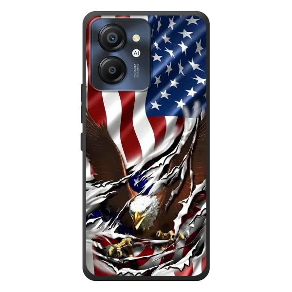 Чехол с рисунком «Флаг USA» для Blackview Color 8 Чехол с рисунком «Флаг USA» для Blackview Color 8