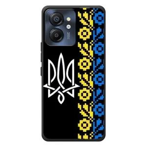 Силиконовый Чехол на Blackview Color 8 (Герб и вышыванка)