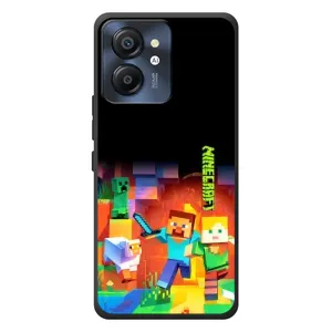 Чехлы для Blackview Color 8 (Персонажи Майн Крафт) (Герой Майнкрафт)