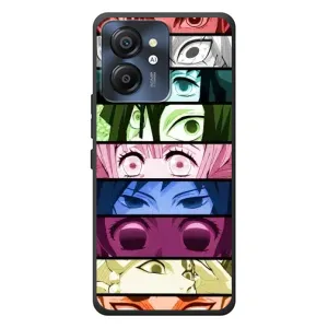 Силиконовые чехлы с глазами Anime для Блэквью Колор 8 (Глаза Хашира)