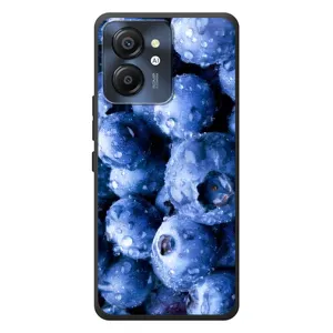 Чехол с изображением вкусной еды для Blackview Color 8 (Голубика)
