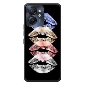 Чехол Стильные девушки на Blackview Color 8 (Губы)
