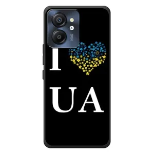 Силиконовый Чехол на Blackview Color 8 (Я-Украина) (I Love UA)