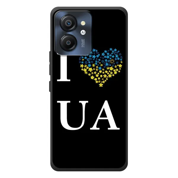 Чехол с рисунком «I Love UA» для Blackview Color 8 Чехол с рисунком «I Love UA» для Blackview Color 8