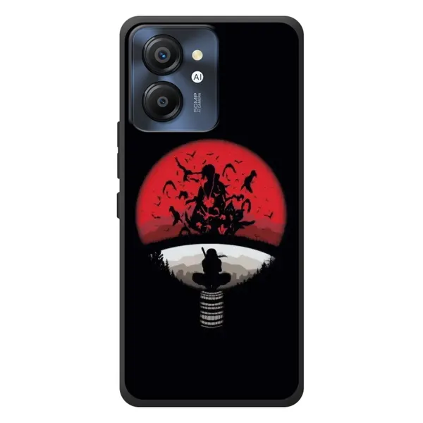 Чехол с рисунком «Итачи на черном» для Blackview Color 8 Чехол с рисунком «Итачи на черном» для Blackview Color 8