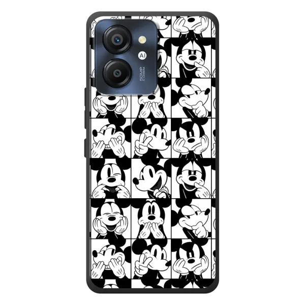 Чехол с рисунком «Коллаж Микки Маус» для Blackview Color 8 Чехол с рисунком «Коллаж Микки Маус» для Blackview Color 8