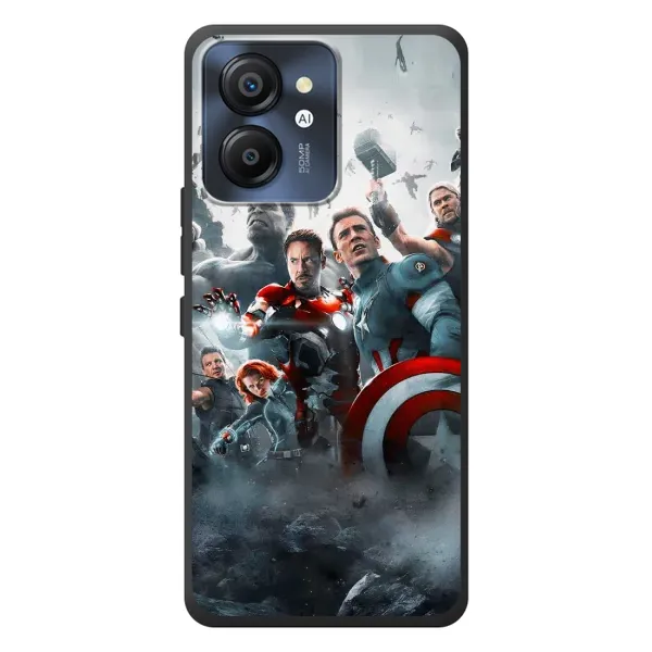 Чехол с рисунком «Команда марвел» для Blackview Color 8 Чехол с рисунком «Команда марвел» для Blackview Color 8