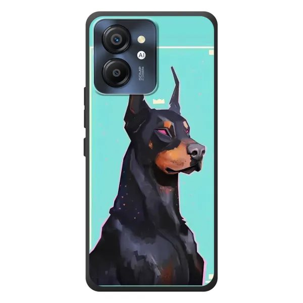 Чехол с рисунком «Король доберман» для Blackview Color 8 Чехол с рисунком «Король доберман» для Blackview Color 8