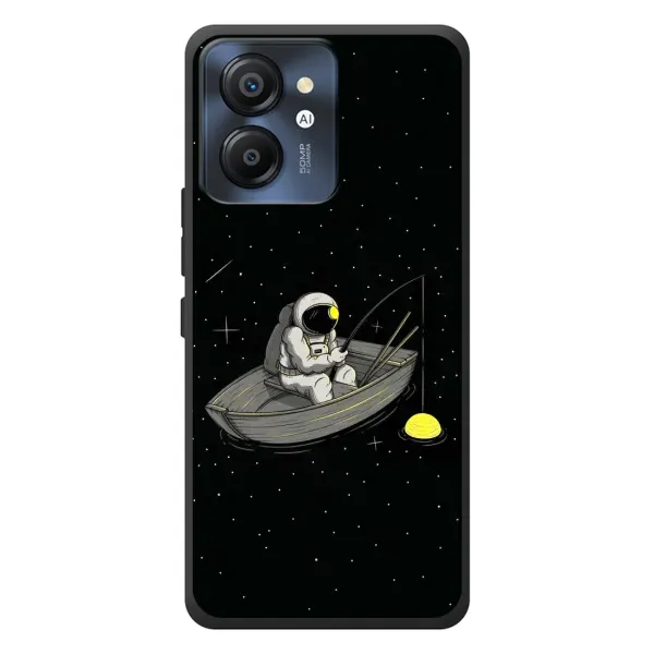 Чехол с рисунком «Космонавт на рыбалке» для Blackview Color 8 Чехол с рисунком «Космонавт на рыбалке» для Blackview Color 8