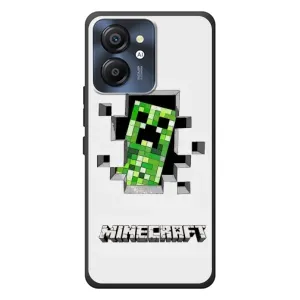 Чехлы для Blackview Color 8 (Персонажи Майн Крафт) (Крипер)