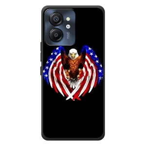 Чехол с рисунком «Крылья США» для Blackview Color 8