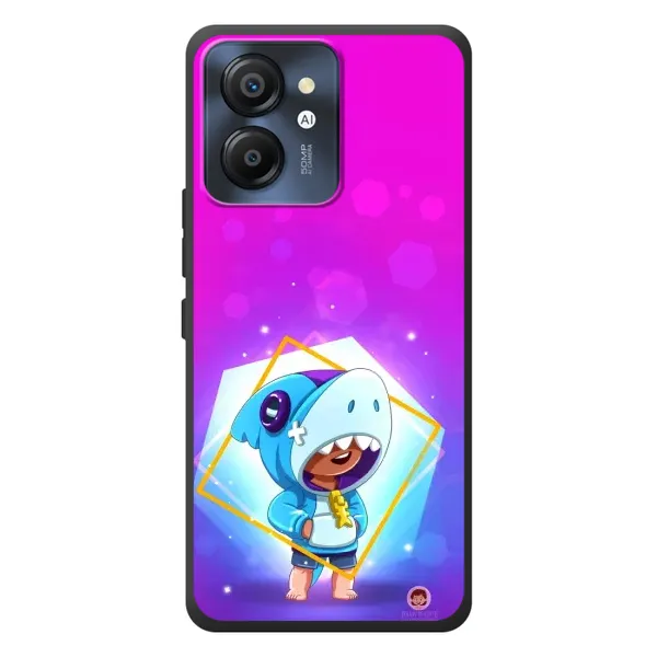Чехол с рисунком «Леон в костюме Акулы» для Blackview Color 8