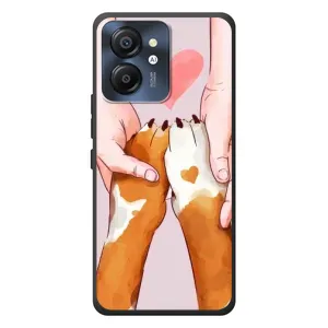 Чехол (ТПУ) Милые собачки для Blackview Color 8 (Любовь к собакам)