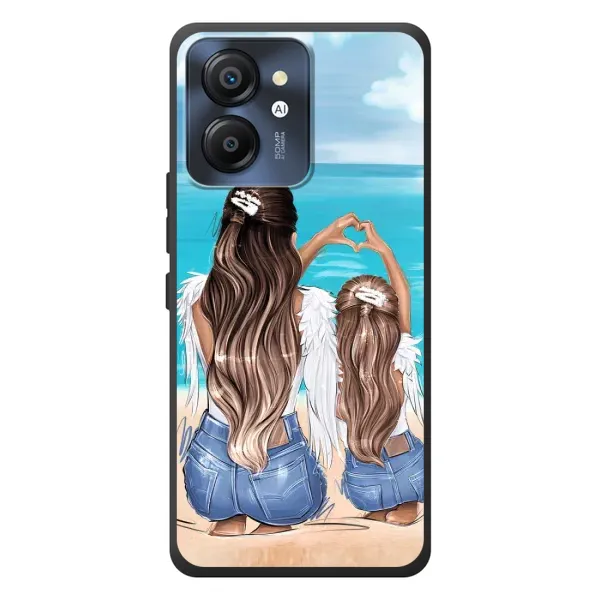Чехол с рисунком «Мама и дочь» для Blackview Color 8 Чехол с рисунком «Мама и дочь» для Blackview Color 8
