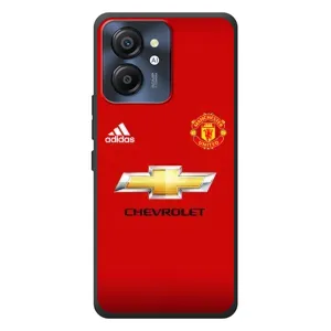 Силиконовые Чехлы принт Футбол на Blackview Color 8 (Man United)