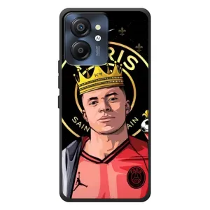 Чехол (TPU) с Футболистом на Blackview Color 8 (Mbappe King)