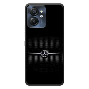 Силиконовый бампер с картинкой машины на Blackview Color 8 (Mercedes)