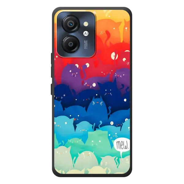 Чехол с рисунком «Mew» для Blackview Color 8