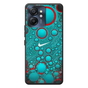 Силиконовый Чехол на Blackview Color 8 с картинкой Nike (Найк зеленый)