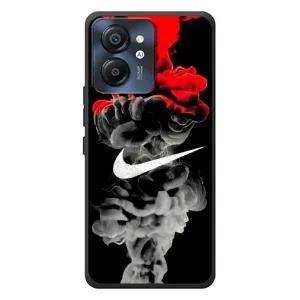 Силиконовый Чехол на Blackview Color 8 с картинкой Nike (Nike дым)