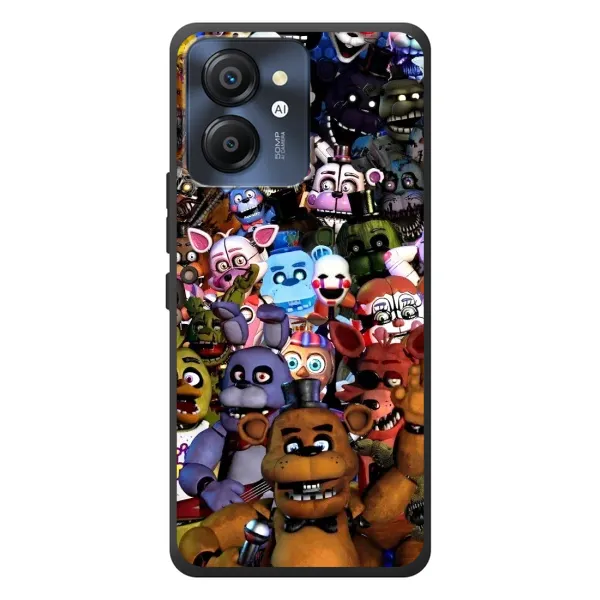 Чехол с рисунком «Персонажи Фредди» для Blackview Color 8