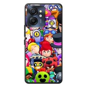 Силиконовый Чехол на Blackview Color 8 с картинкой Brawl Stars (Персонажи)